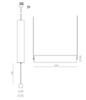 Candeeiro de Teto Nooi C1276-L 0225