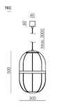 Candeeiro Teto Pull C1249 0225