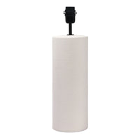 Candeeiro Mesa - Cilindro Branco Engobe- F4681-VE157- 25