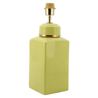 Candeeiro Mesa Frasco- Square Amarelo- F8620-4760FO- 25