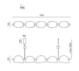 Candeeiro Teto Irzo C1353/6 0326