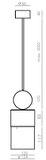 Candeeiro Teto Glamm C1130 0225